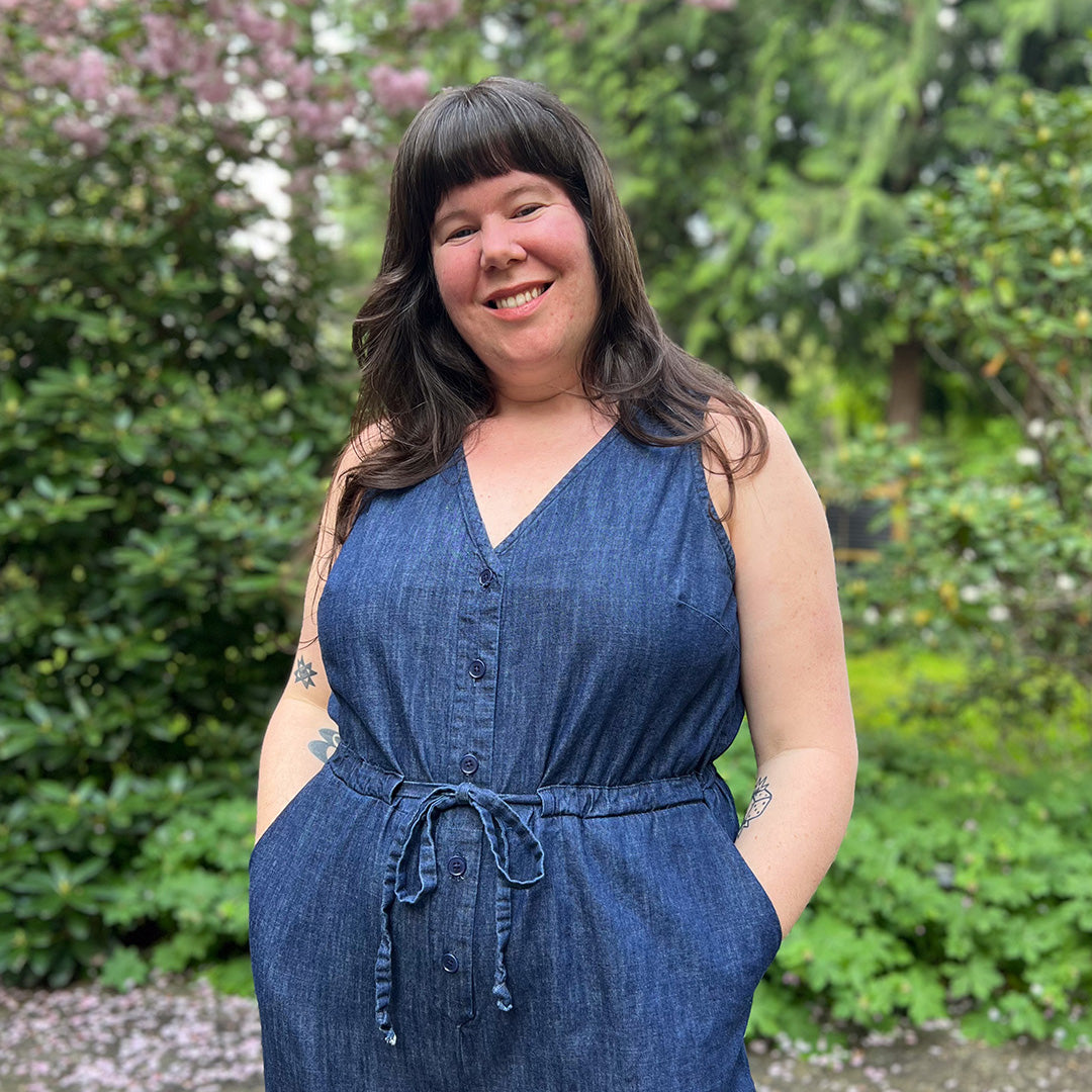 Denim Lazo Jumpsuit