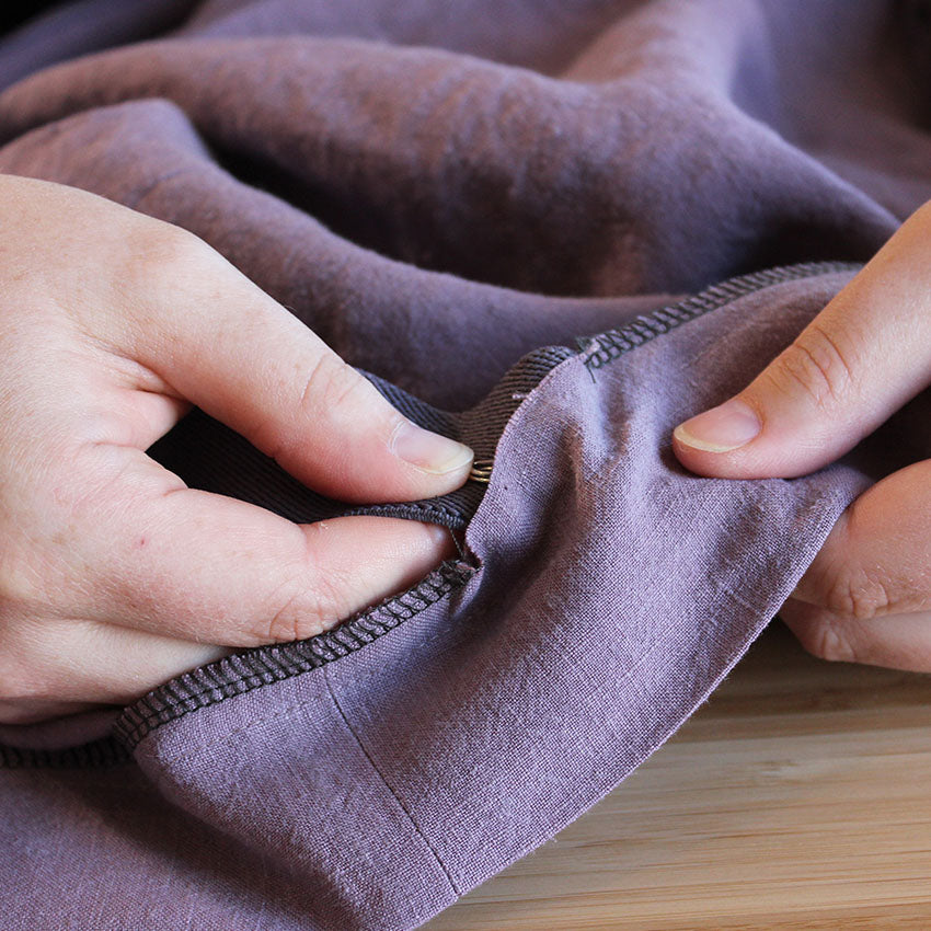 Donovan Sewalong: Elastic and Topstitching