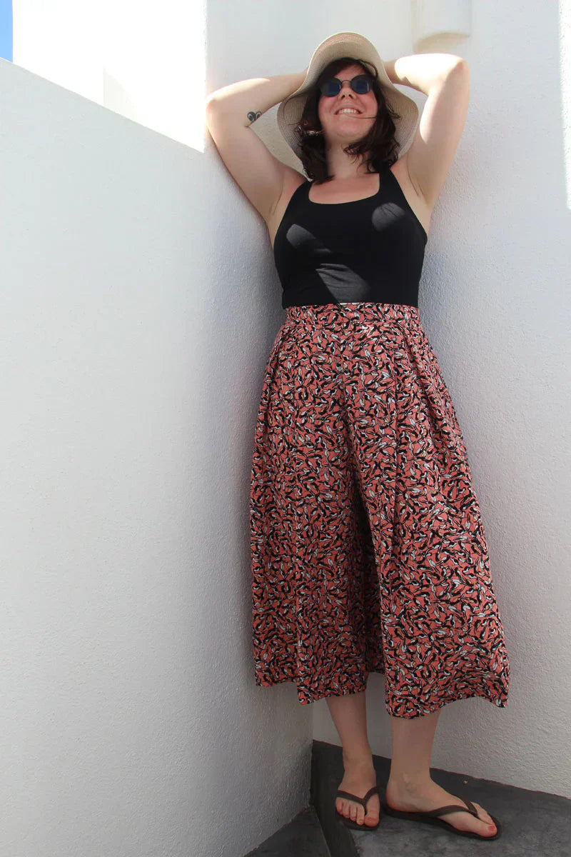 Me-Made Mexico : Parrot Culottes