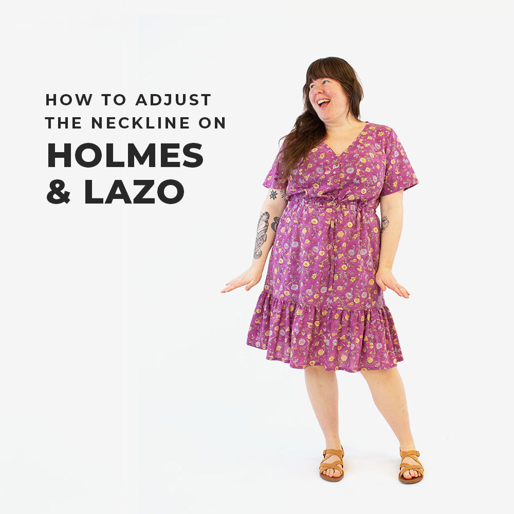 How to Adjust the Lazo and Holmes Neckline