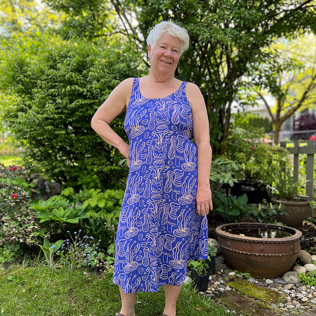 Luna Tank Woven Dress Hack