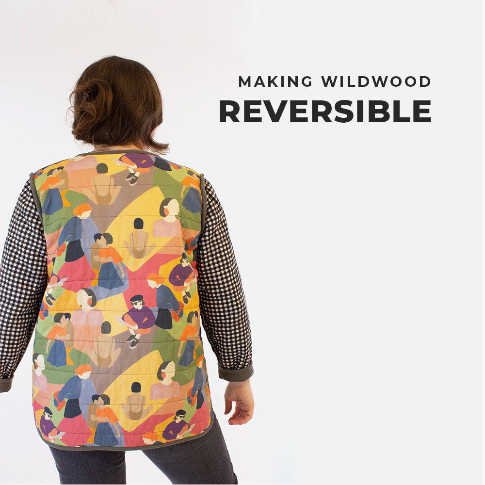 How to Sew a Reversible Quilted Jacket - Wildwood - Helen's Closet Blog