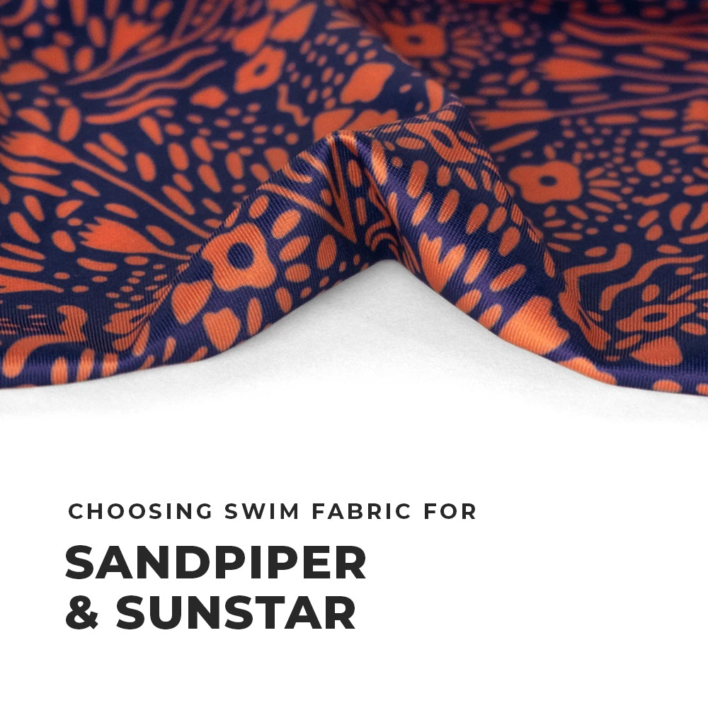 Choosing Fabric for the Sandpiper and Sunstar Swimsuit